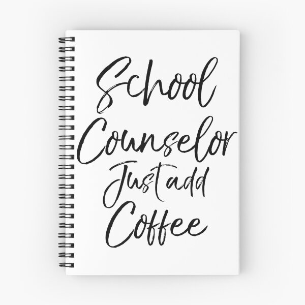 Item preview, School Counselor Just Add Coffee Teaching Quote designed and sold by TNDesignStudio.
