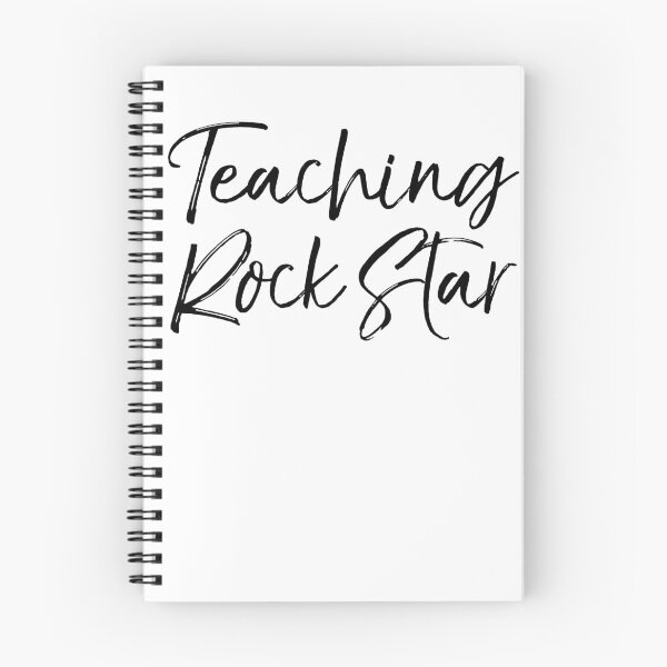 Item preview, Teaching Rock Star Teaching Quote designed and sold by TNDesignStudio.
