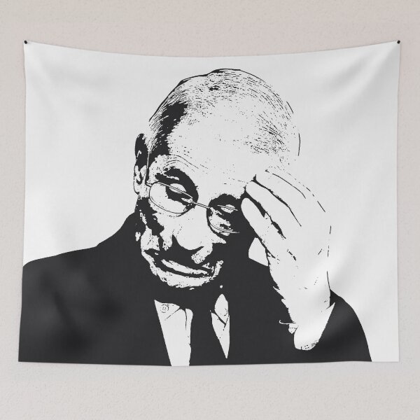 Item preview, Dr. Fauci Facepalm designed and sold by ValentinaHramov.