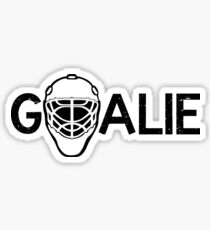 Ice Hockey Goalie Sticker