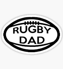 Rugby Dad Sticker