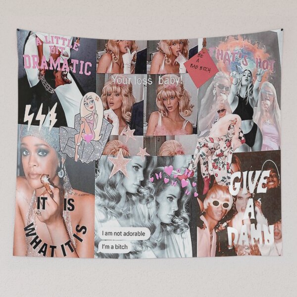 Item preview, GIVE A DAMN COLLAGE VOGUE FASHION PRENGORI designed and sold by 1andalanrabi.