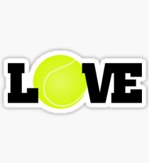 Tennis Love Sticker