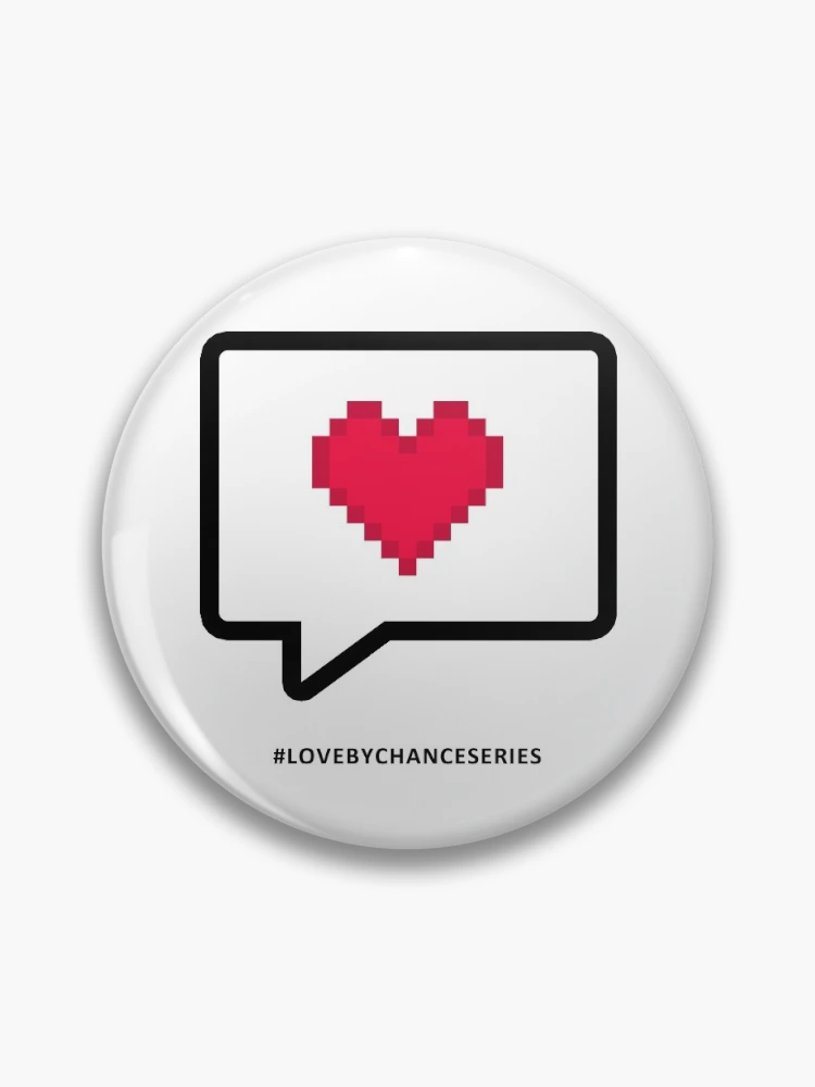Love By Chance Shirt Pin