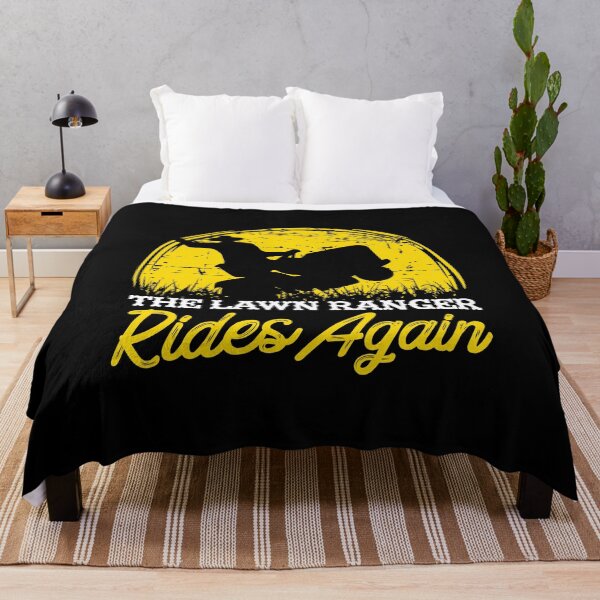 Item preview, The Lawn Ranger Rides Again - Lawn Mowing T-Shirt designed and sold by biNutz.