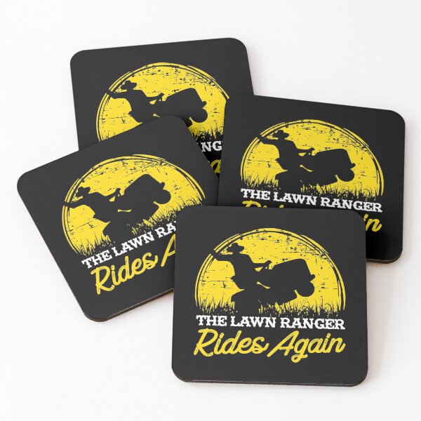 Item preview, The Lawn Ranger Rides Again - Lawn Mowing T-Shirt designed and sold by biNutz.