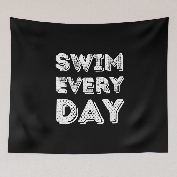 Item preview, Swim Every Day - Best Funny Swimmer Gift | Swimming Pool designed and sold by sviatos.