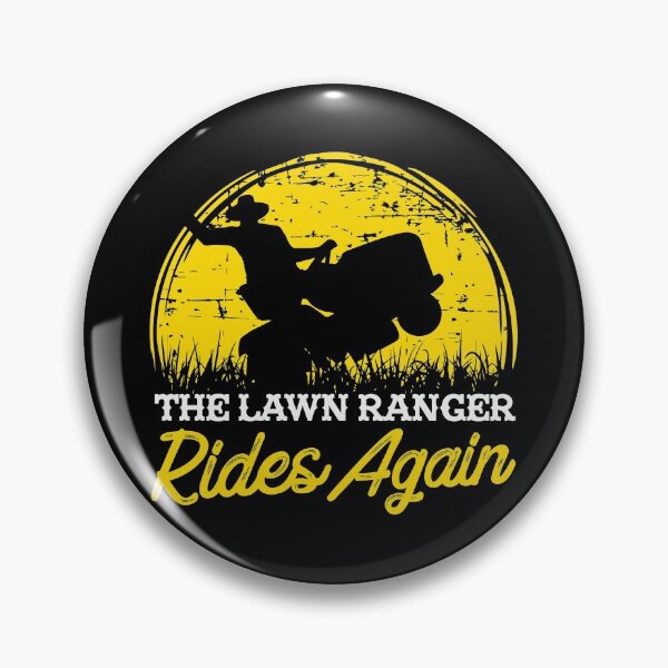 Item preview, The Lawn Ranger Rides Again - Lawn Mowing T-Shirt designed and sold by biNutz.