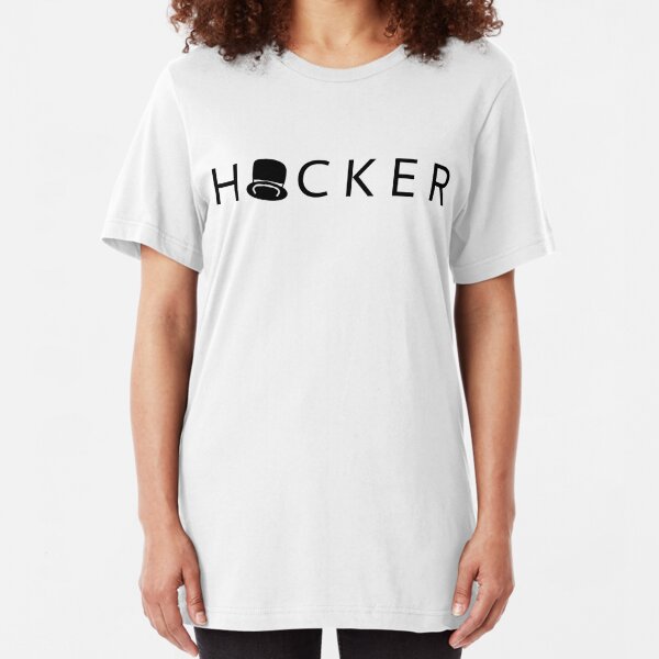White Hat Hacker T Shirts Redbubble - t shirt hacker shirt roblox