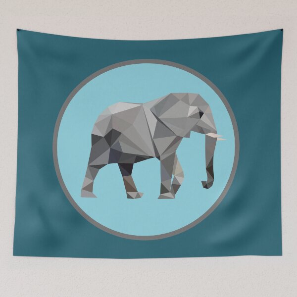 Item preview, Vector Elephant Graphic designed and sold by felinedreams.