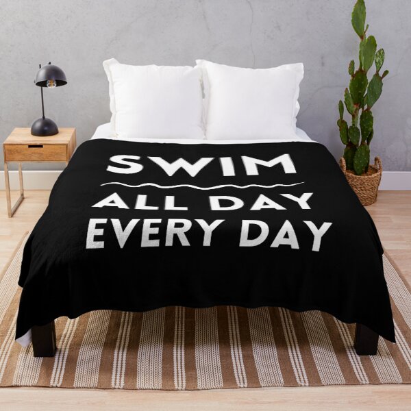 Item preview, Swim All Day, Every Day - Best Funny Swimmer Gift | Swimming Pool designed and sold by sviatos.
