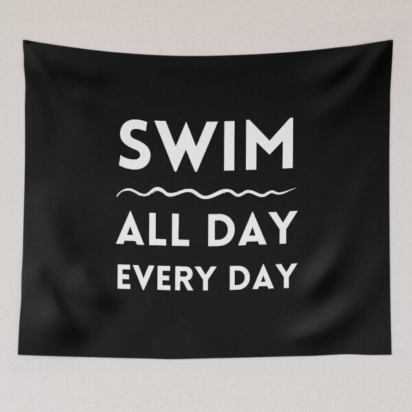 Item preview, Swim All Day, Every Day - Best Funny Swimmer Gift | Swimming Pool designed and sold by sviatos.
