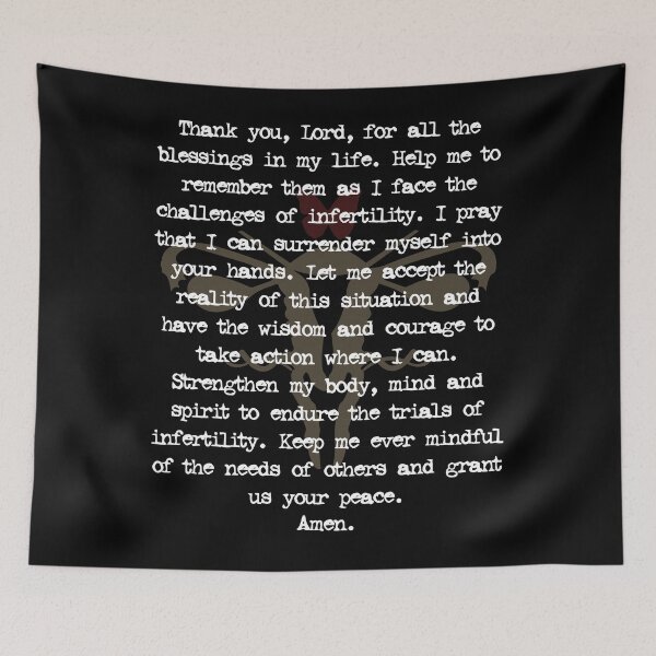 Item preview, St. David's Infertility Prayer designed and sold by Christopher Taylor.