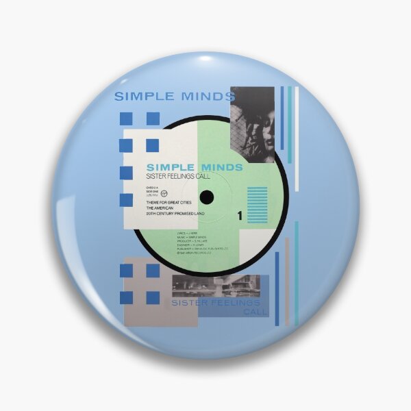 Item preview, Simple Minds Sister Feelings Call designed and sold by jonmac1982.