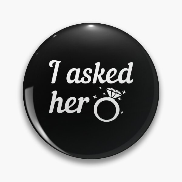 Item preview, Asked Her Fiancee Engagement Diamond Wedding Ring Gift designed and sold by haselshirt.