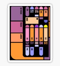 Star Trek Computer Panel Sticker