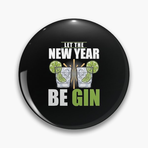 Artikelvorschau, New Year Begin Gin Lover Holiday Drinking Party Gift entworfen und verkauft von haselshirt.
