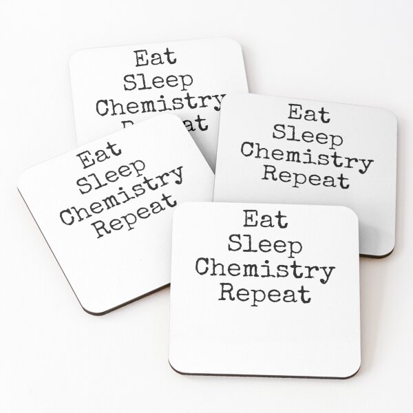 Item preview, Eat Sleep Chemistry Repeat Science Quote designed and sold by TNDesignStudio.