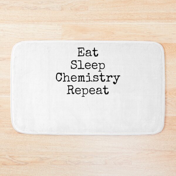 Item preview, Eat Sleep Chemistry Repeat Science Quote designed and sold by TNDesignStudio.