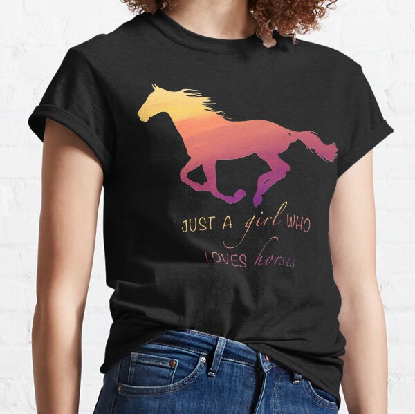 CHEVAL t-shirt 8 à 16 filles personnalisé show jumping PONEY Nouvelles dames CHEVAL t-shirt 8 à 16 filles personnalisé show jumping PONEY Nouvelles dames