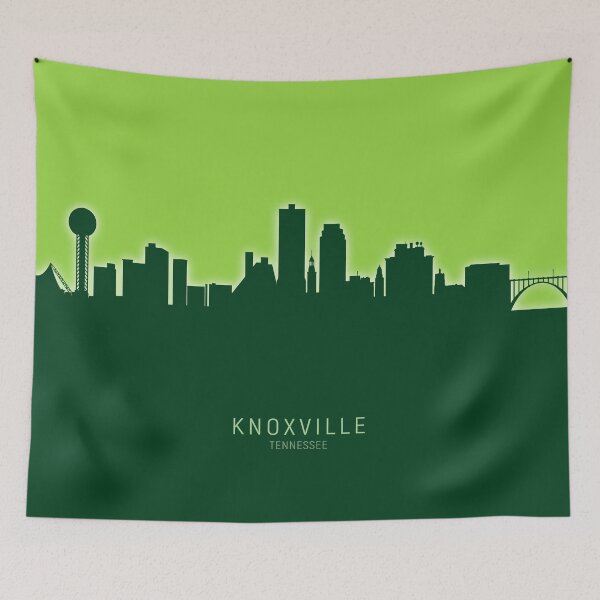Item preview, Knoxville Tennessee Skyline designed and sold by ArtPrints.