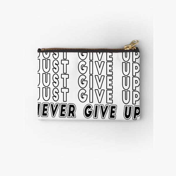 Item preview, Never give up  designed and sold by barotel34.