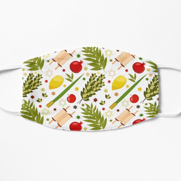Sukkot pattern Flat Mask