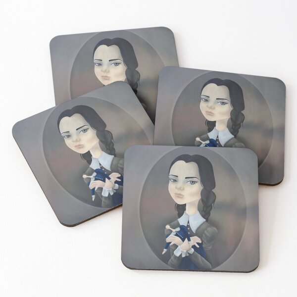 Item preview, Gothic girl portrait (oblisique) designed and sold by Sallystclair.