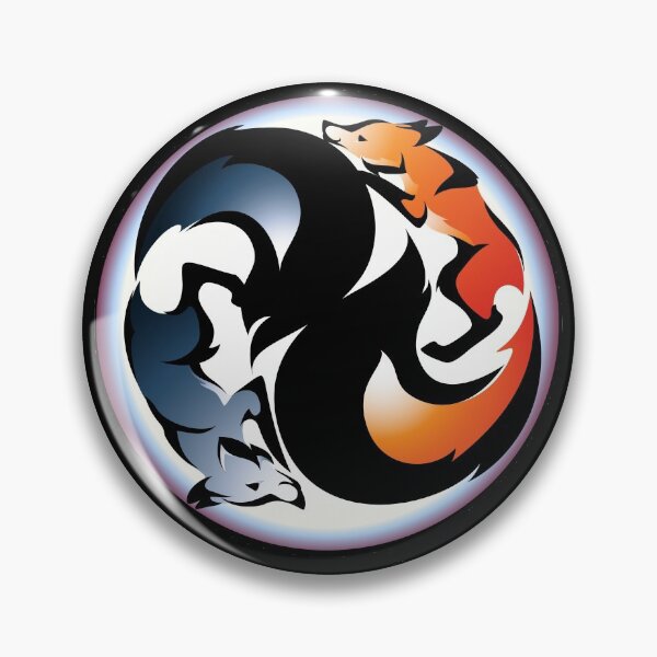 Item preview, Yin Yang Kitsune designed and sold by rhpotter.