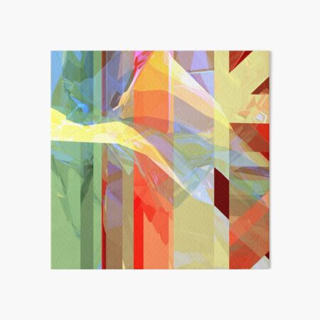 Sunlight Through Curtains (intense) Art Board Print