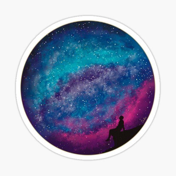The power of the universe by Annalisa Amato Sticker