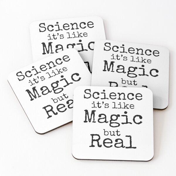 Item preview, Funny Science it's Like Magic but Real Funny Science Joke designed and sold by TNDesignStudio.