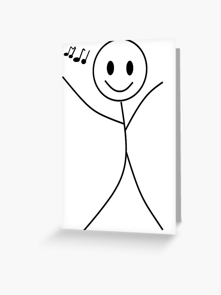 Stickman Happy Sticker - Stickman Happy Dancing - Discover & Share