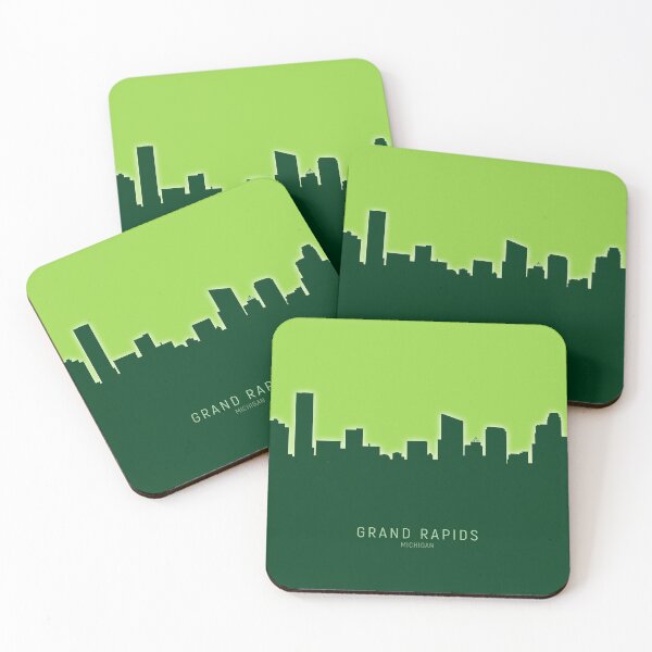 Item preview, Grand Rapids Michigan Skyline designed and sold by ArtPrints.