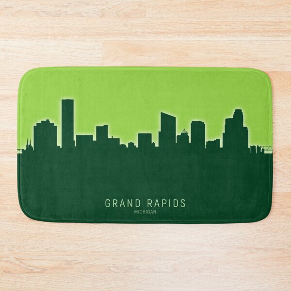 Item preview, Grand Rapids Michigan Skyline designed and sold by ArtPrints.