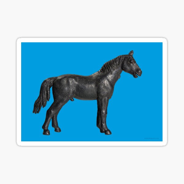 PLASTIC FANTASTIC: Horse Sticker