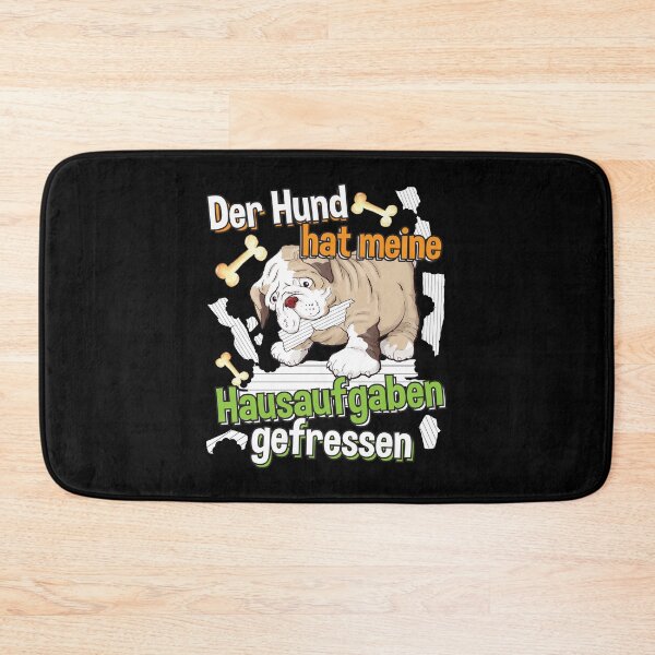 Item preview, German Dog Ate Homework - Hund Hausaufgaben  designed and sold by BestTrendyChoices.