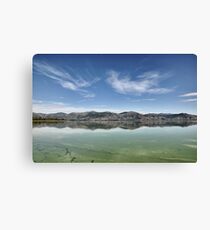 Blue and Green Canvas Print
