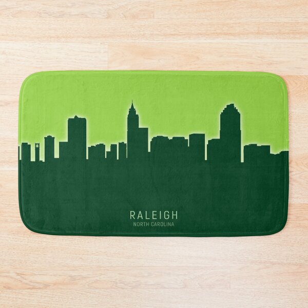 Item preview, Raleigh North Carolina Skyline designed and sold by ArtPrints.