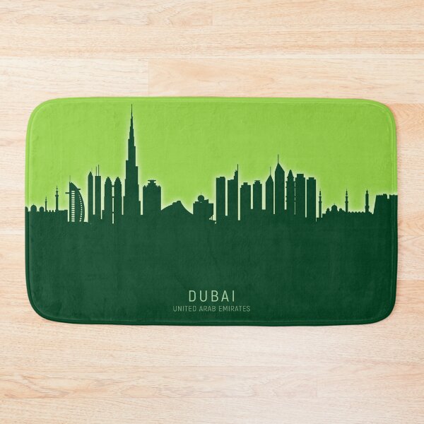 Aperçu de l'œuvre Dubai Skyline créée et vendue par ArtPrints.
