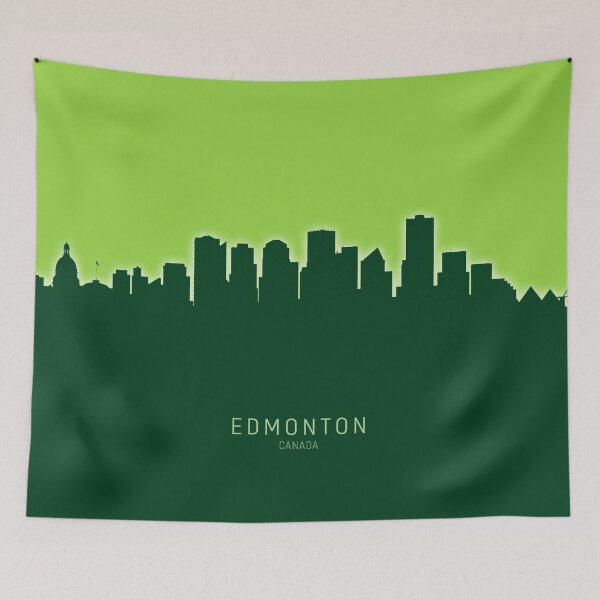 Item preview, Edmonton Canada Skyline designed and sold by ArtPrints.