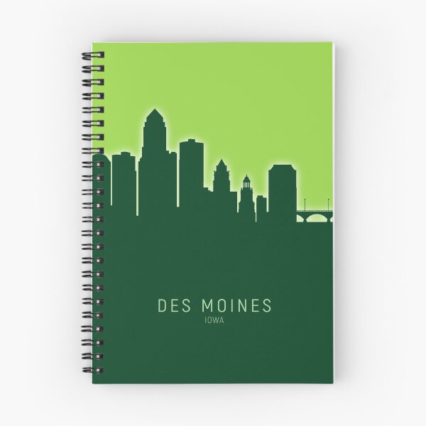 Item preview, Des Moines Iowa Skyline designed and sold by ArtPrints.