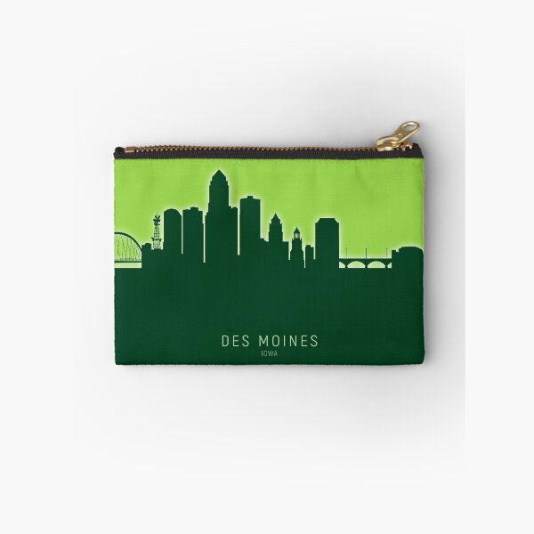 Item preview, Des Moines Iowa Skyline designed and sold by ArtPrints.