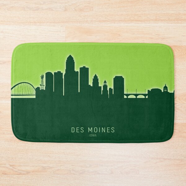Item preview, Des Moines Iowa Skyline designed and sold by ArtPrints.