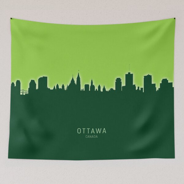 Item preview, Ottawa Canada Skyline designed and sold by ArtPrints.