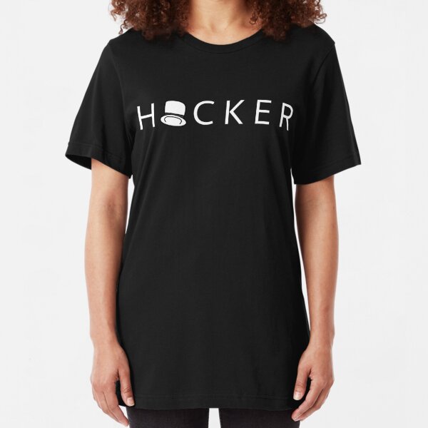 Black Hat Hacker T Shirts Redbubble - classic fedora shirt roblox