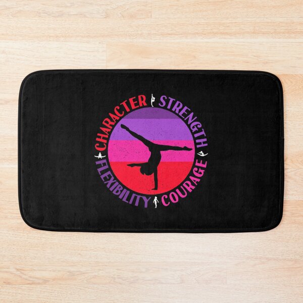 Item preview, Girls Gymnastics Character Strength Courage designed and sold by BestTrendyChoices.