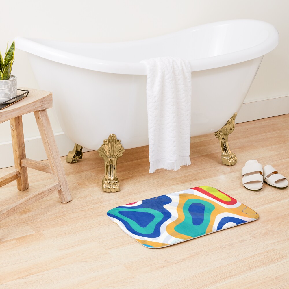 Item preview, Bath Mat designed and sold by DesignHub08.
