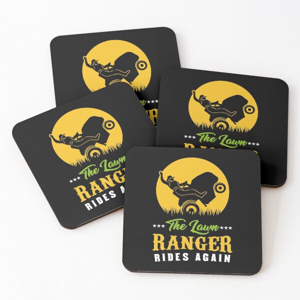 Item preview, The Lawn Ranger Rides Again - Gardening T-Shirt designed and sold by biNutz.