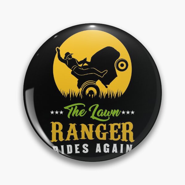 Item preview, The Lawn Ranger Rides Again - Gardening T-Shirt designed and sold by biNutz.
